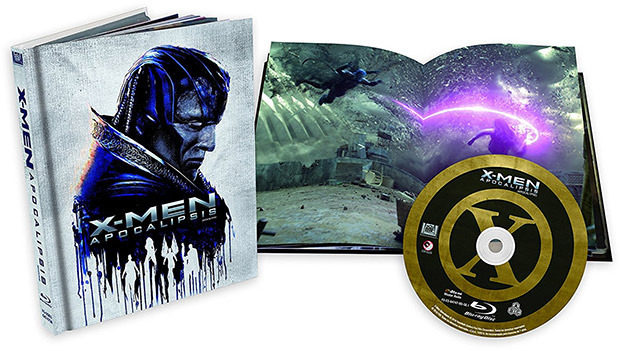carátula X-Men: Apocalipsis - Edición Libro Blu-ray 1