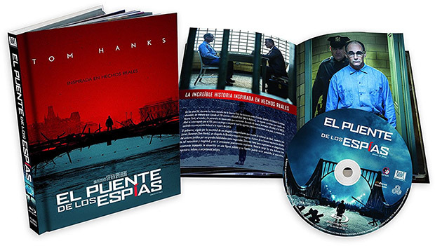 carátula El Puente de los Espías - Edición Libro Blu-ray 1
