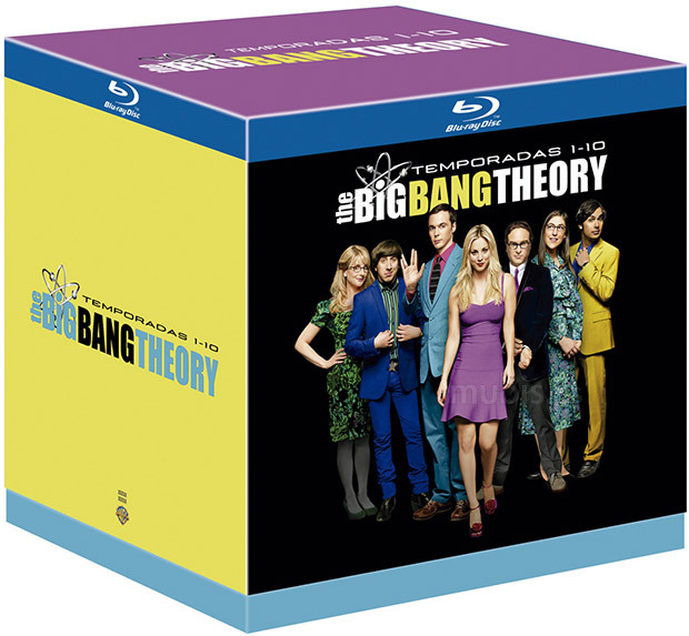 carátula The Big Bang Theory - Temporadas 1 a 10 Blu-ray 1