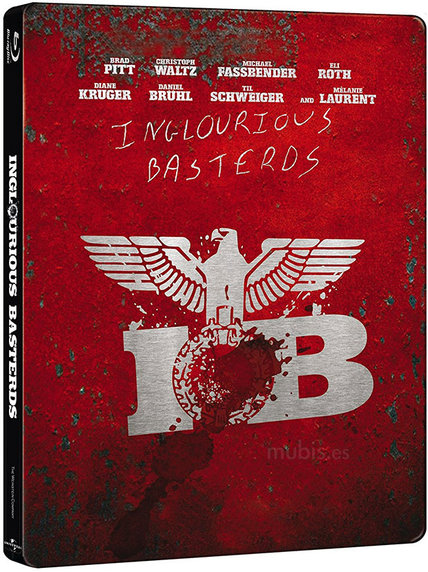 carátula Malditos Bastardos - Edición Metálica Blu-ray 1