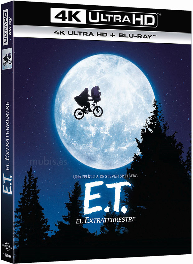 carátula E.T. El Extraterrestre Ultra HD Blu-ray 1