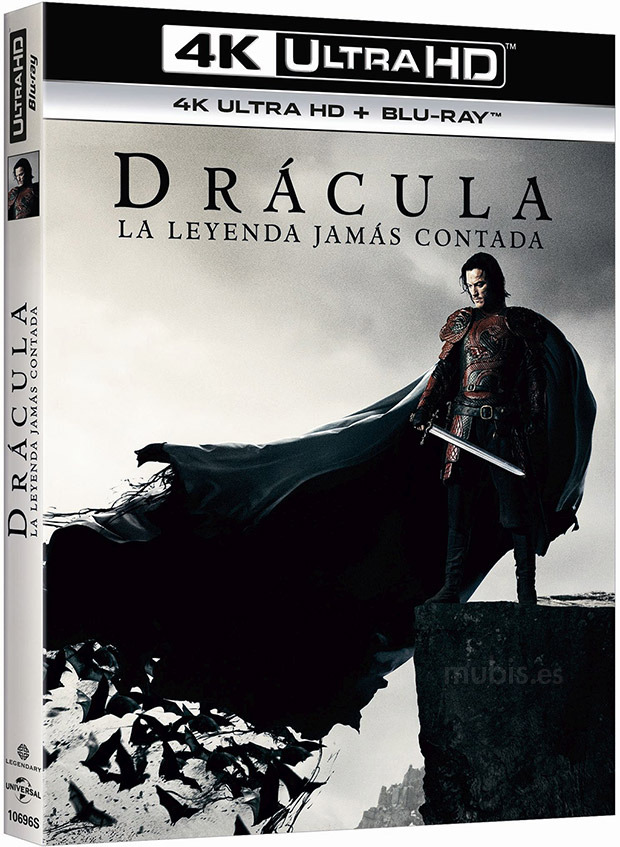 carátula Drácula - La Leyenda Jamás Contada Ultra HD Blu-ray 1