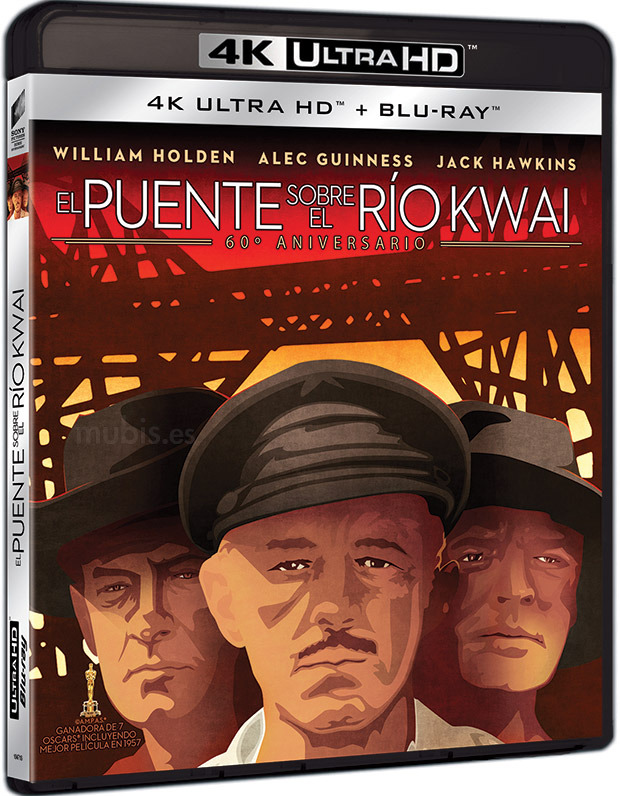 carátula El Puente sobre el Río Kwai Ultra HD Blu-ray 1