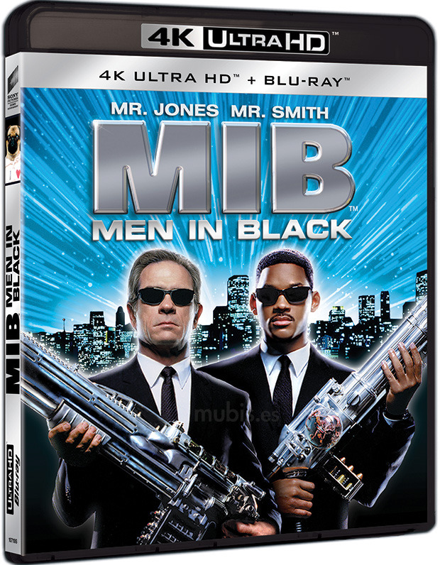 carátula Men in Black Ultra HD Blu-ray 2