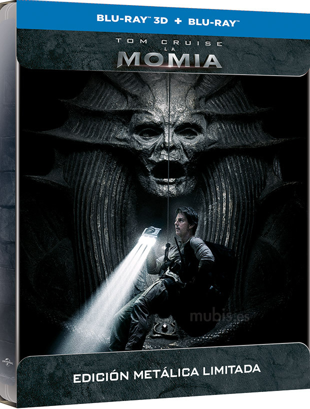 carátula La Momia - Edición Metálica Blu-ray 3D 1