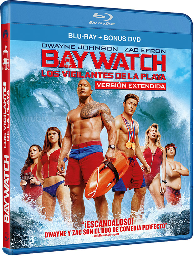 carátula Baywatch: Los Vigilantes de la Playa Blu-ray 1