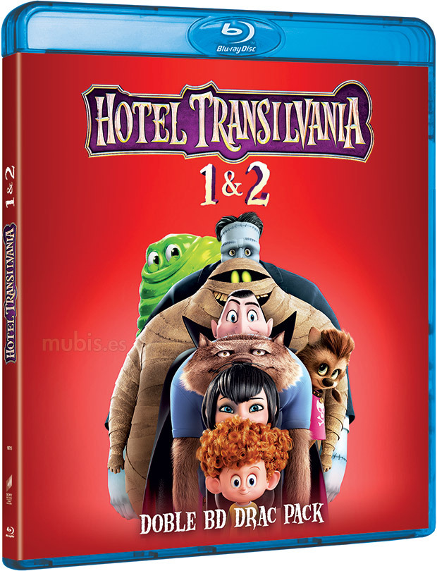 Pack Hotel Transilvania + Hotel Transilvania 2 Blu-ray