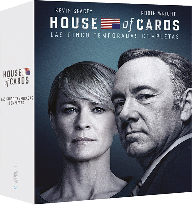 carátula House of Cards - Temporadas 1 a 5 Blu-ray 1