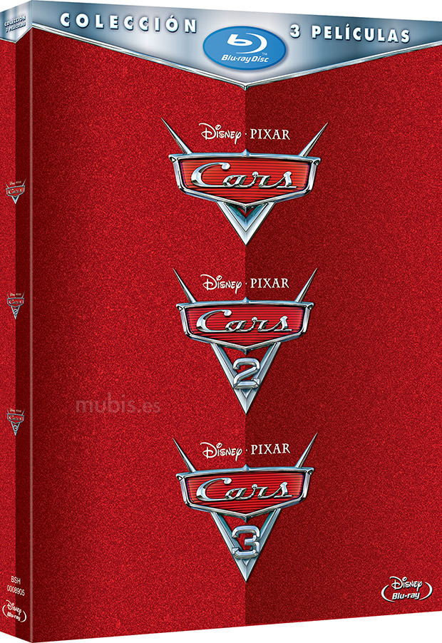 Pack Cars + Cars 2 + Cars 3 Blu-ray