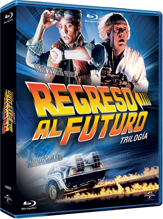 carátula Trilogía Regreso al Futuro Blu-ray 1