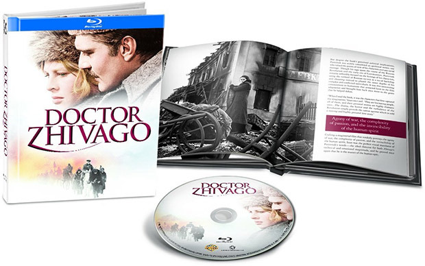 carátula Doctor Zhivago - Edición Libro Blu-ray 1
