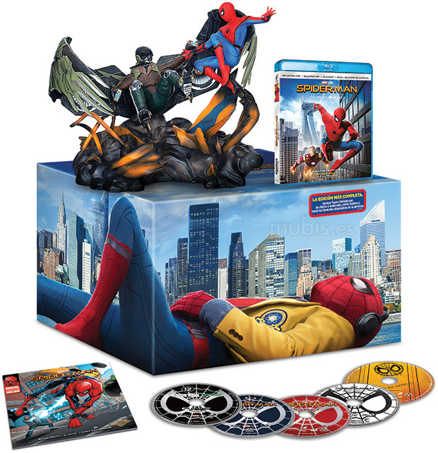 carátula Spider-Man: Homecoming - Edición Coleccionista Ultra HD Blu-ray 1