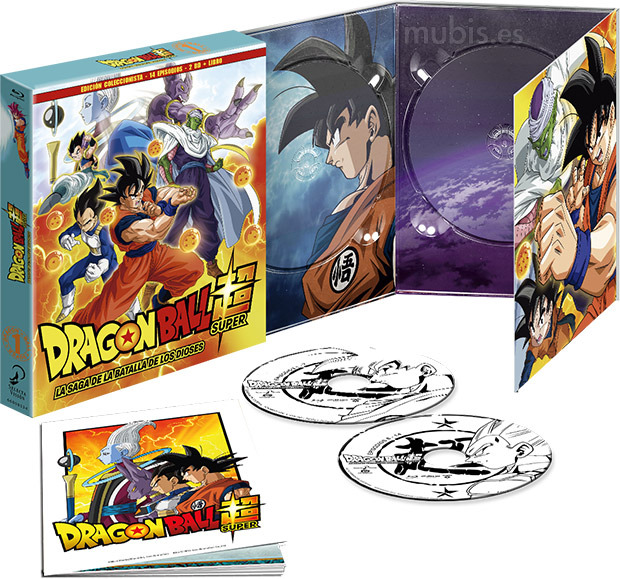carátula Dragon Ball Super - Box 1: La Saga de la Batalla de los Dioses - Edición Coleccionista Blu-ray 1