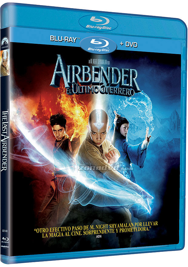 Airbender: El Último Guerrero Blu-ray