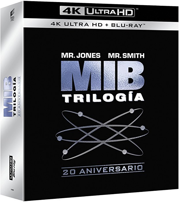 carátula Trilogía Men in Black Ultra HD Blu-ray 1