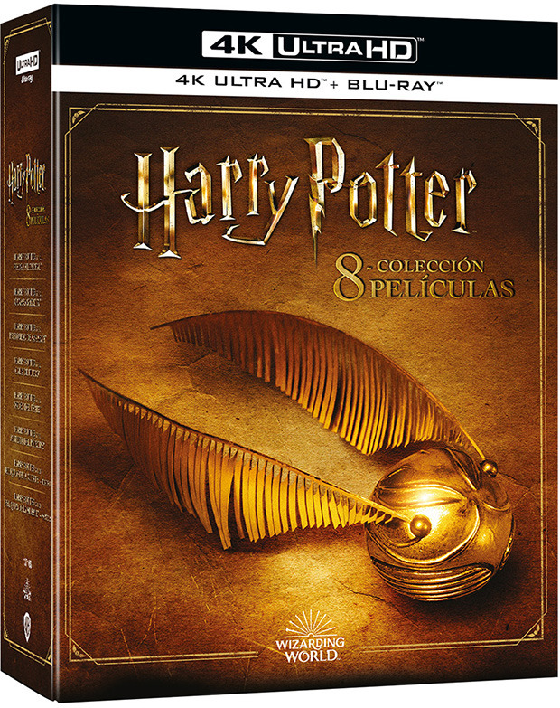 carátula Harry Potter - La Saga Completa Ultra HD Blu-ray 1