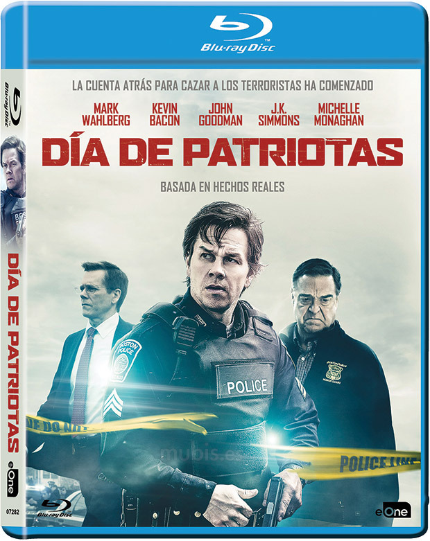 carátula Día de Patriotas Blu-ray 1