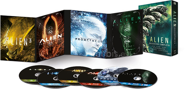 carátula Alien - Colección Completa Blu-ray 1