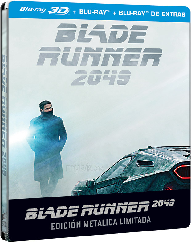 carátula Blade Runner 2049 - Edición Metálica Blu-ray 3D 1