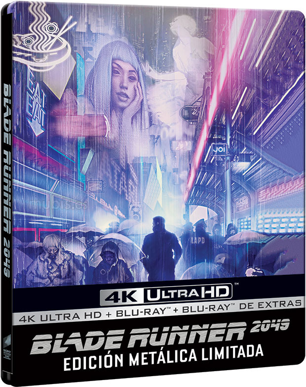 carátula Blade Runner 2049 - Edición Metálica Ultra HD Blu-ray 1