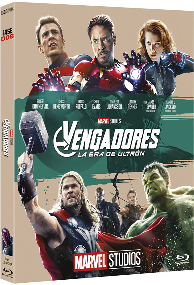 carátula Vengadores: La Era de Ultrón - Edición Coleccionista Blu-ray 1