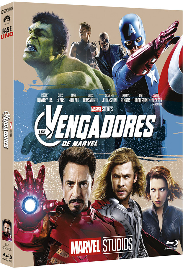 carátula Los Vengadores - Edición Coleccionista Blu-ray 1