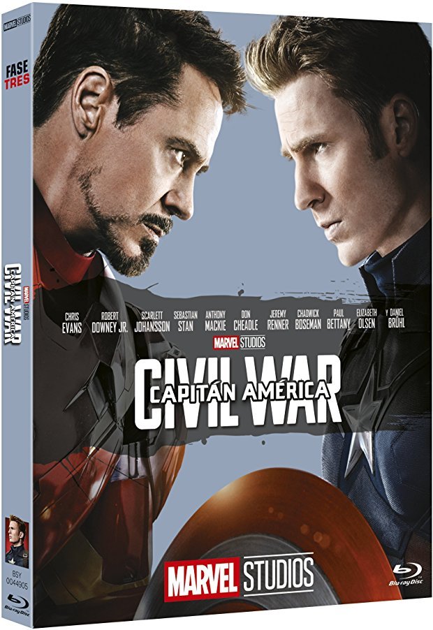 carátula Capitán América: Civil War - Edición Coleccionista Blu-ray 1