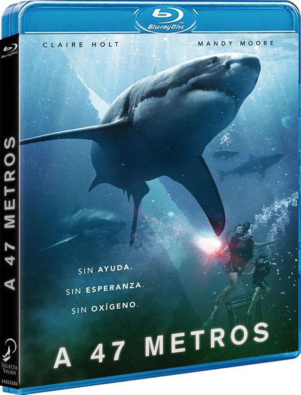 carátula A 47 Metros Blu-ray 1