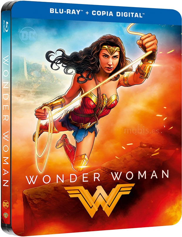 carátula Wonder Woman - Edición Metálica Blu-ray 1