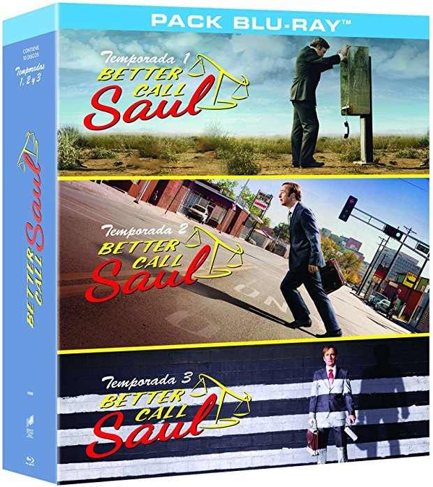 carátula Better Call Saul - Temporadas 1 a 3 Blu-ray 1