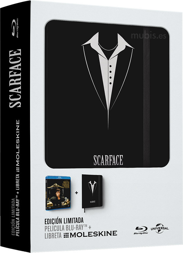 El Precio del Poder (Scarface) + Libreta Moleskine Blu-ray