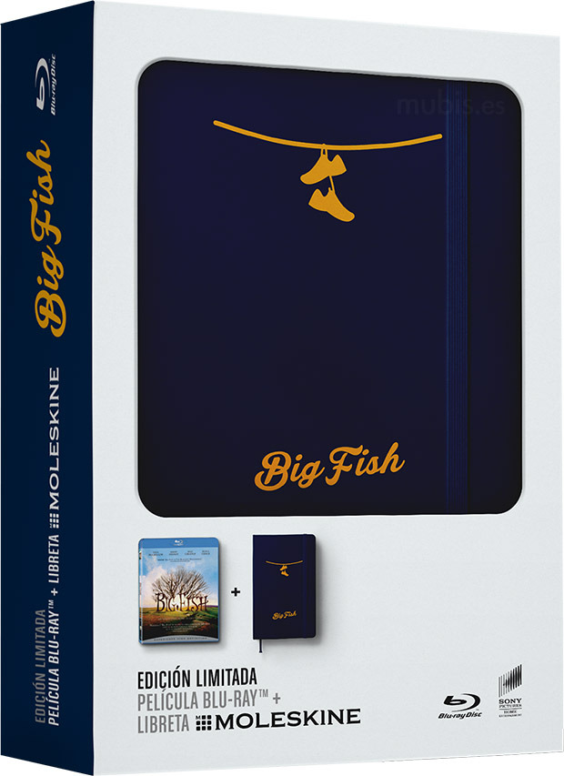Big Fish + Libreta Moleskine Blu-ray