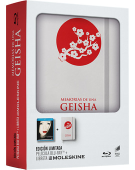 Memorias de una Geisha + Libreta Moleskine Blu-ray 1