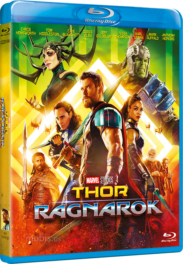 carátula Thor: Ragnarok Blu-ray 1