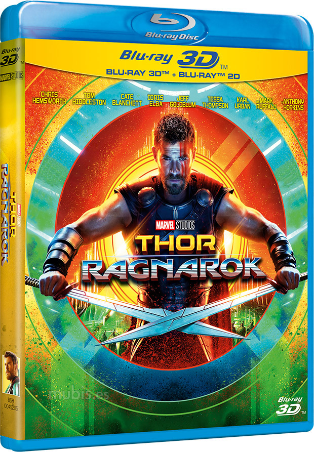 carátula Thor: Ragnarok Blu-ray 3D 1