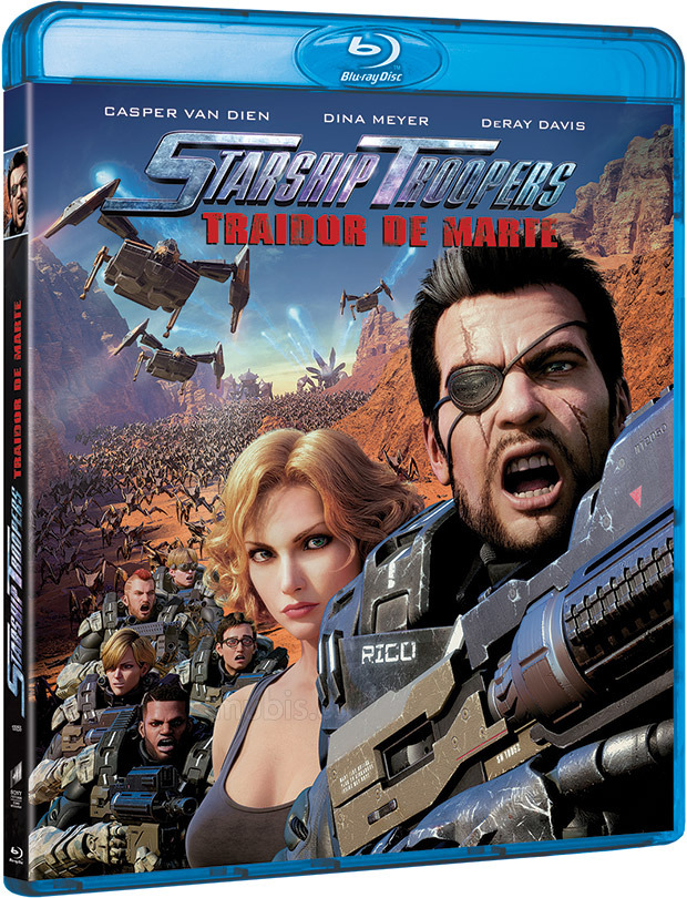 carátula Starship Troopers: Traidor de Marte Blu-ray 1