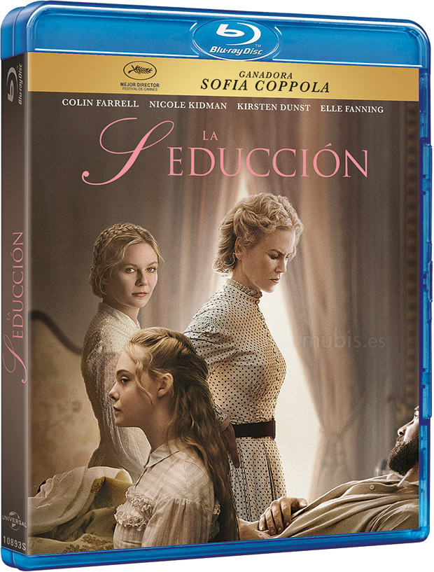 carátula La Seducción Blu-ray 1