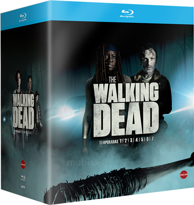 carátula The Walking Dead - Temporadas 1 a 7 Blu-ray 1