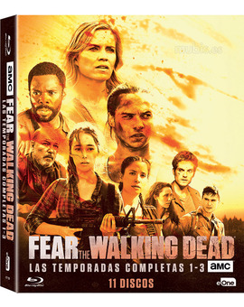 Fear the Walking Dead - Temporadas 1 a 3 Blu-ray
