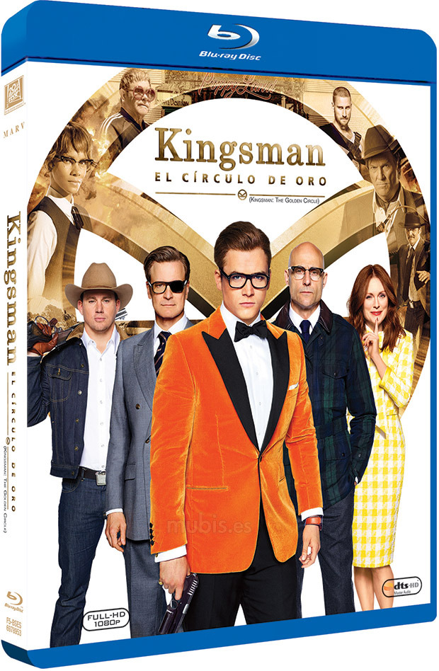 carátula Kingsman: El Círculo de Oro Blu-ray 1