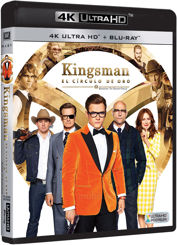 carátula Kingsman: El Círculo de Oro Ultra HD Blu-ray 1