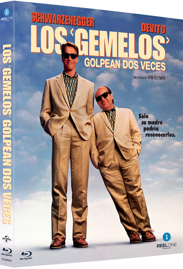 carátula Los Gemelos golpean Dos Veces Blu-ray 1