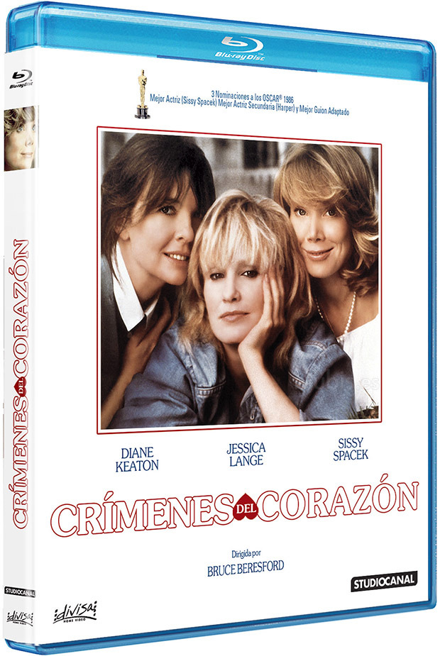 carátula Crímenes del Corazón Blu-ray 1