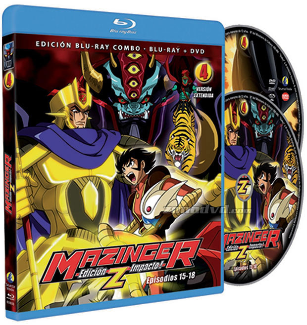 Mazinger Z (Shin Mazinger Z) - Edición Impacto Vol. 4 Blu-ray