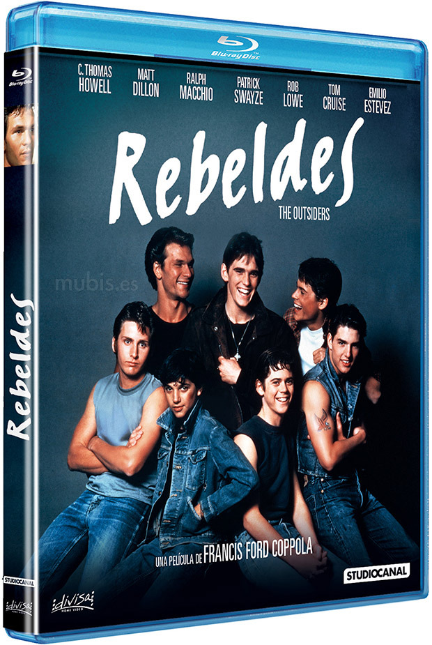carátula Rebeldes Blu-ray 1