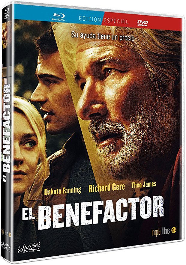 carátula El Benefactor Blu-ray 1