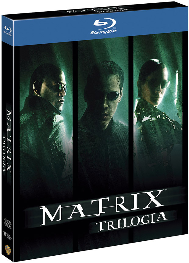 carátula Matrix Trilogía Blu-ray 1