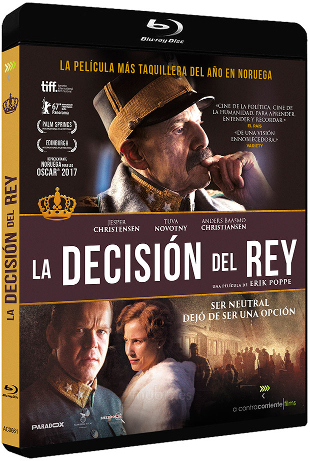carátula La Decisión del Rey Blu-ray 1