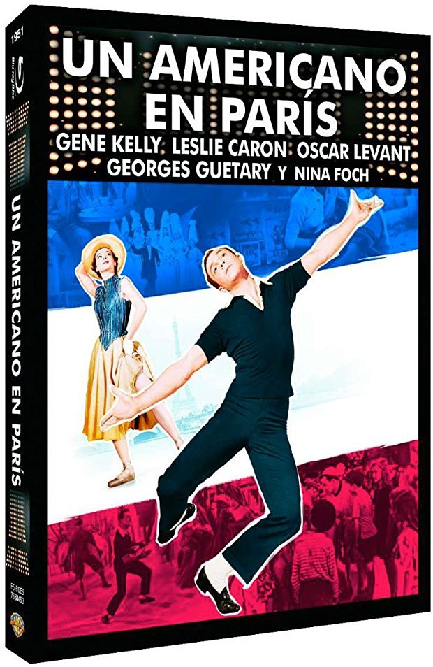 carátula Un Americano en París Blu-ray 1