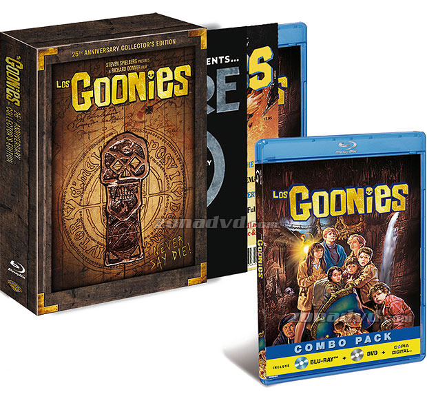 carátula Los Goonies - Edición 25 Aniversario Blu-ray 1